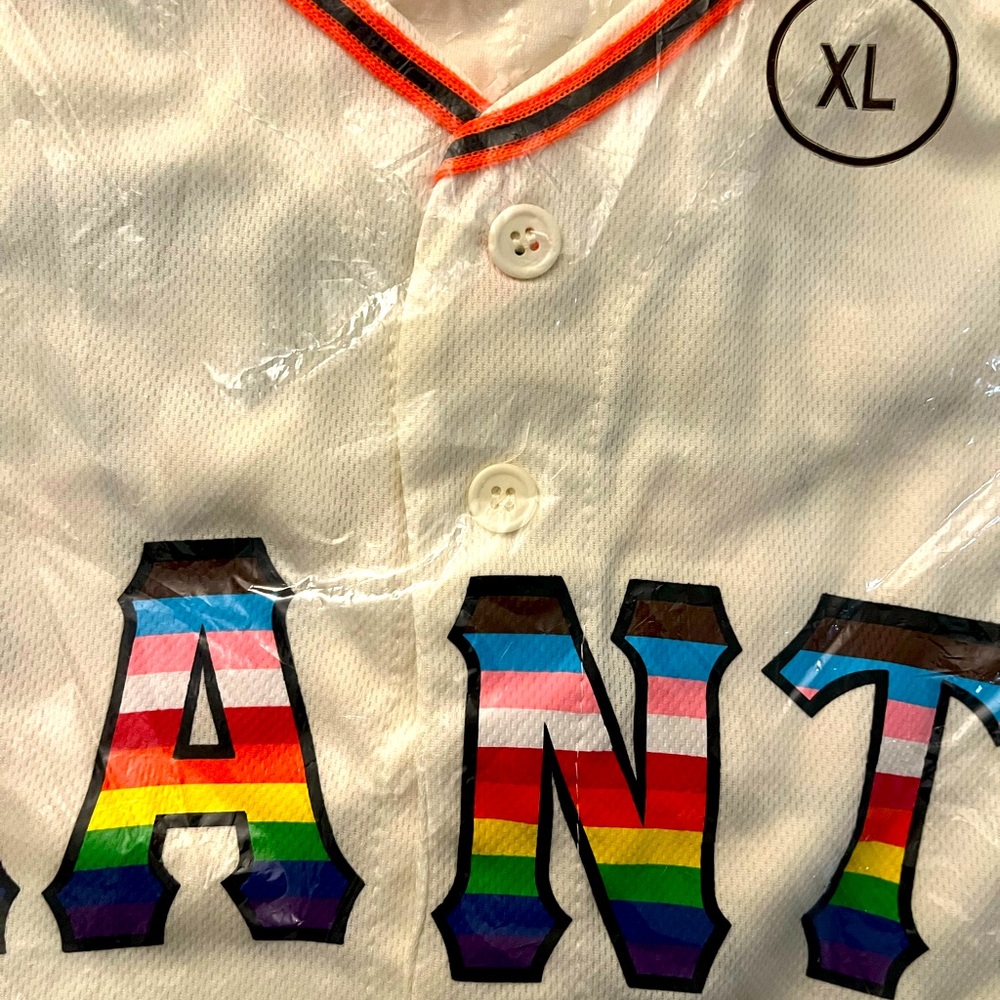 SF Giants Pride Baseball jersey